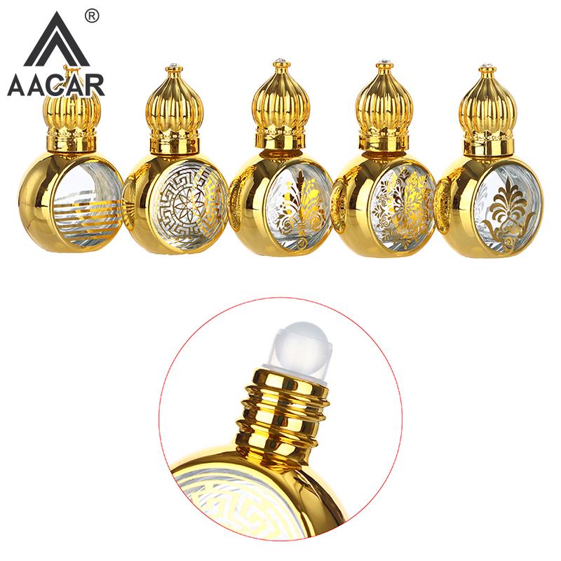 Attar Oil Roll On - 1Pc 10Ml Gouden Arabische Kristallen Essentiële