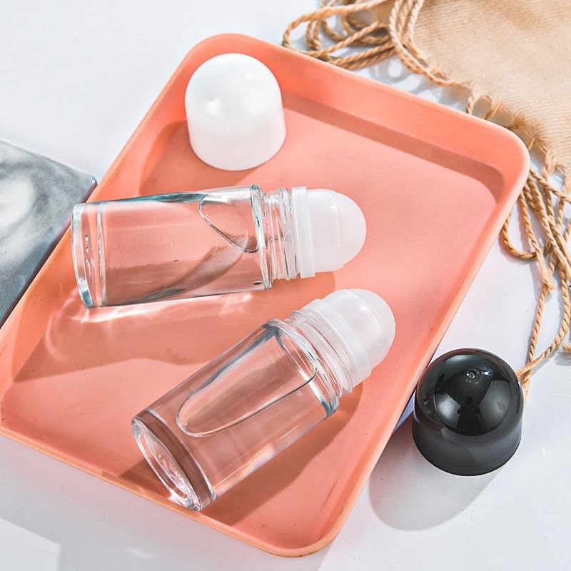 Attar Oil Roll On - 30/50 ml Dikke Glazen Roller Fles