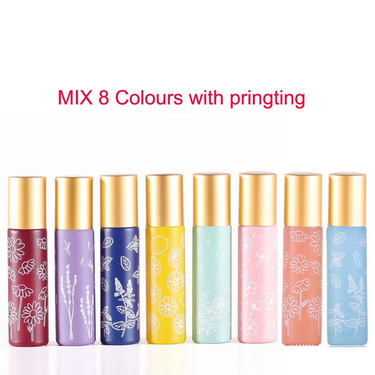 Attar Oil Roll On - 6X 12X 10ML Macaron Glazen Roll