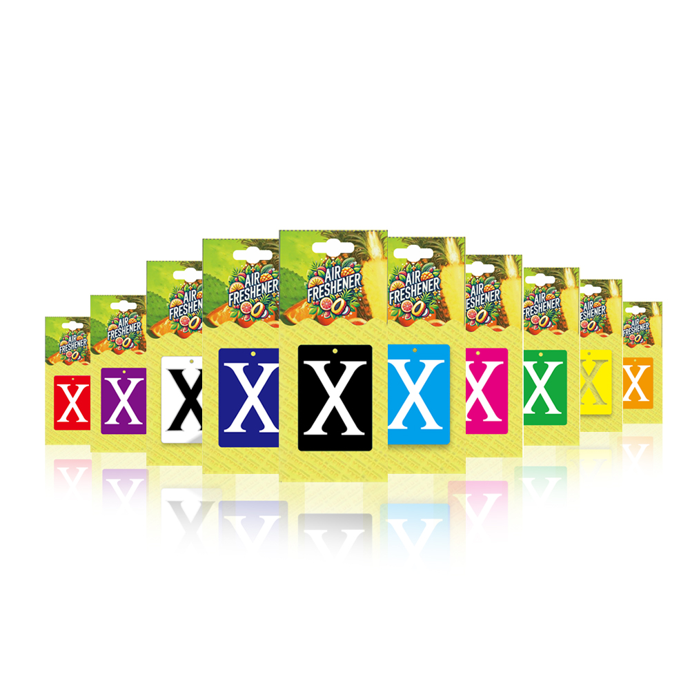 Perfume X - 3-80 stks X Auto Luchtverfrisser Natuurlijke