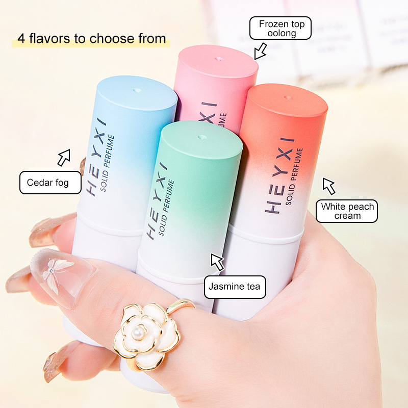 Perfume Fragrance Samples - 4-pack vaste parfum balsemset, 4 frisse