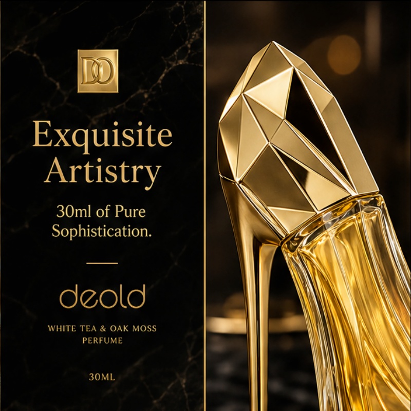 Luxueus gouden damesparfum in  - Perfume Fragrance Bottle recensie en prijs