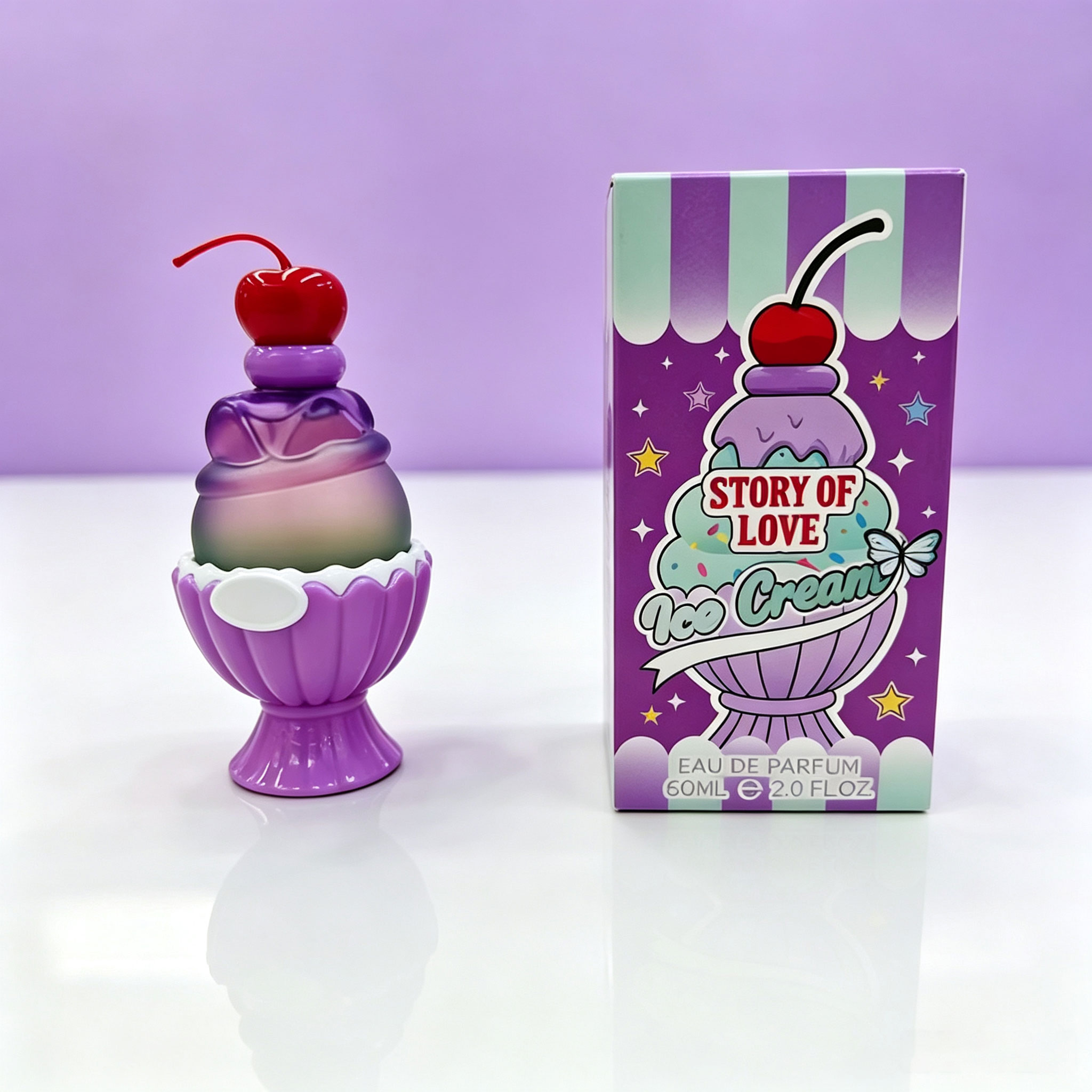 Schattig ijsvormig Eau De Parf - Perfume Fragrance Bottle recensie en prijs