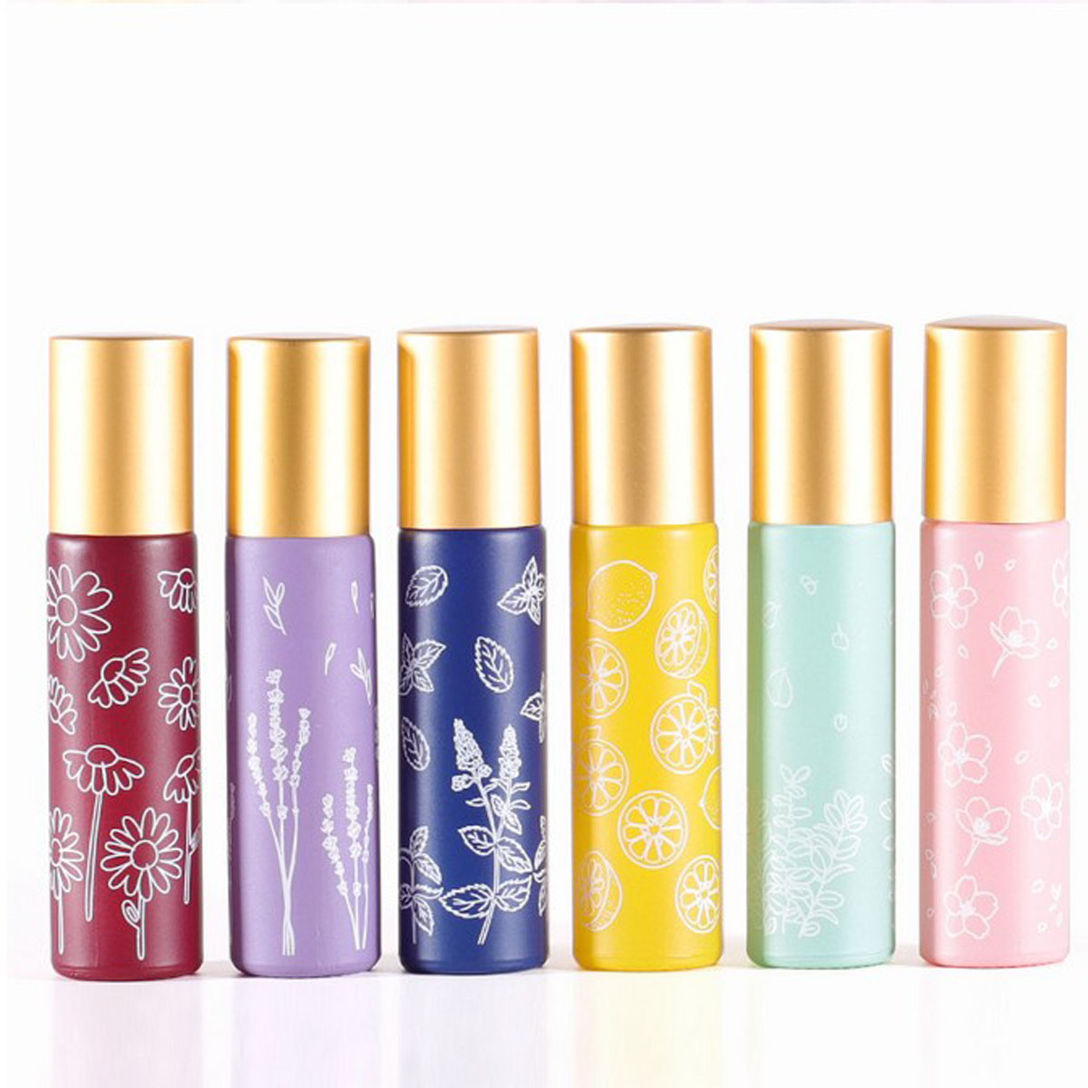 6X 12X 10ML Macaron Glazen Rol - Attar Oil Roll On recensie en prijs