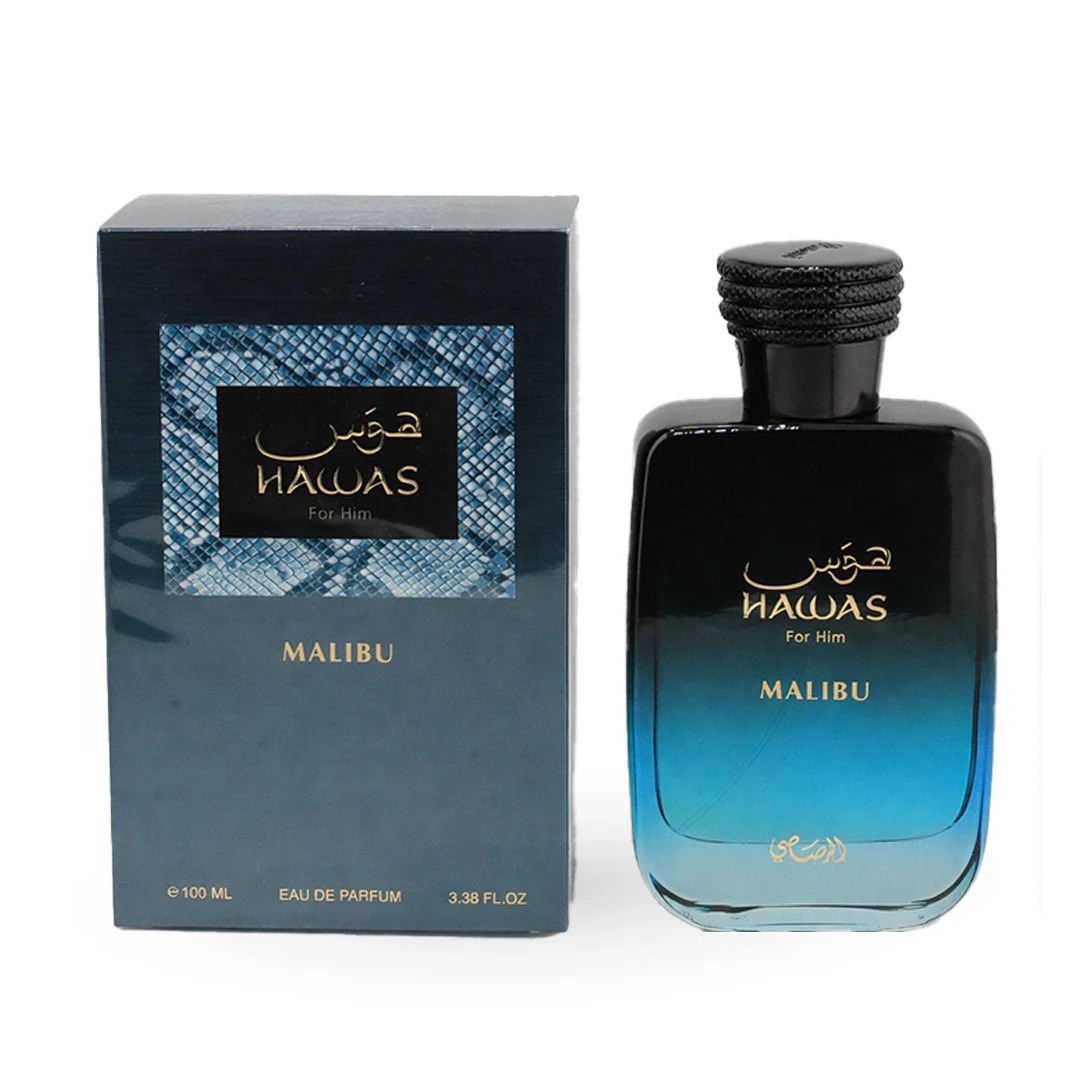 Rasasi Hawas Malibu For Him ED - Perfume Fragrance Bottle recensie en prijs