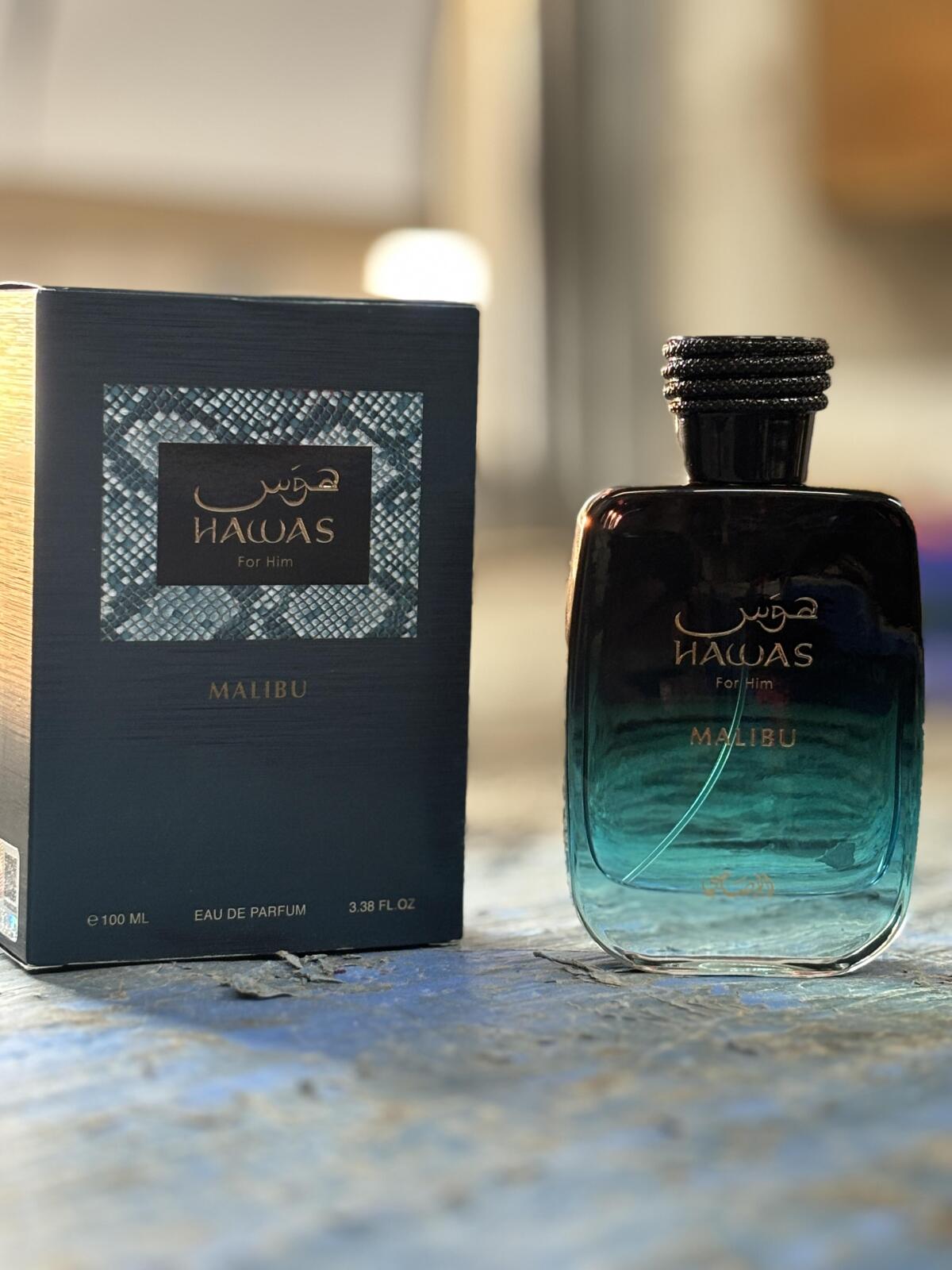Rasasi Hawas Malibu For Him ED - Perfume Fragrance Bottle recensie en prijs