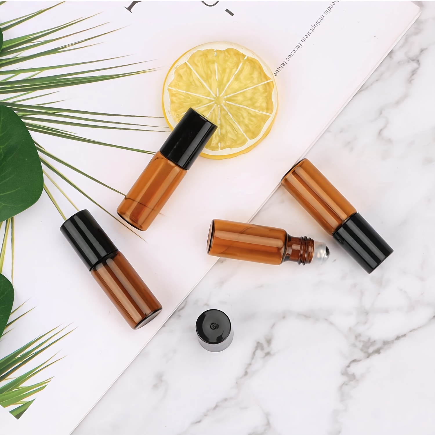 5/10PCS 5/10ml Amber Glas Lege - Attar Oil Roll On recensie en prijs