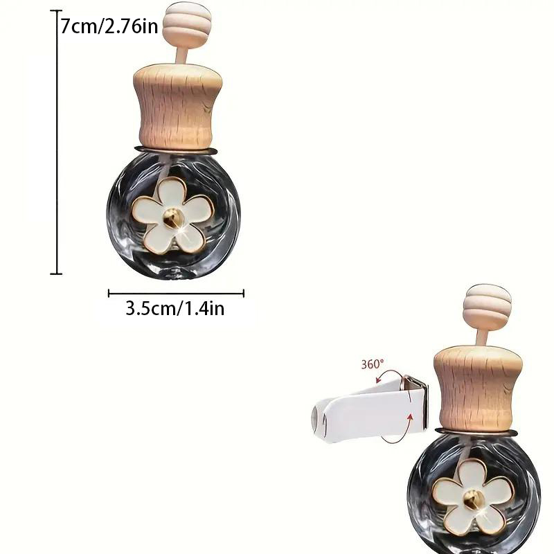 2 Stuks Auto Geur Lege Glazen  - Perfume Fragrance Samples recensie en prijs