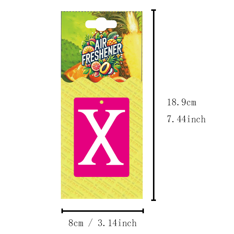 3-80 stks X Auto Luchtverfriss - Perfume X recensie en prijs