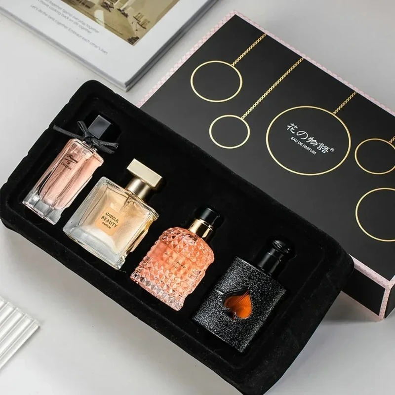 Damesparfum cadeauset van 4 la - Perfume Fragrance Samples recensie en prijs