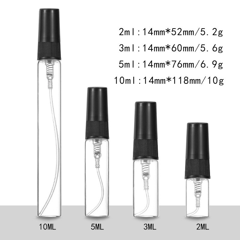 5 Stks/pak 2Ml 3Ml 5Ml 10Ml Zw - Perfume Fragrance Samples recensie en prijs